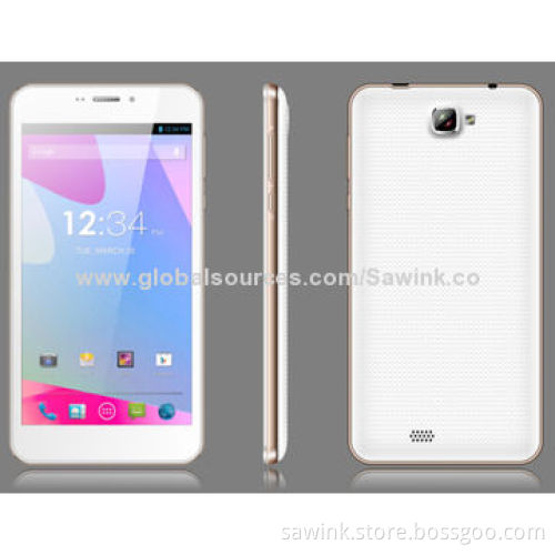 Android 3G Phablet, Dual-core MTK8312/Cortex A7/1.3GHz with 2,600mAh Battery Capacity
